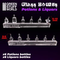 Green Stuff World - Potion and Liquor Bottles Resin Set