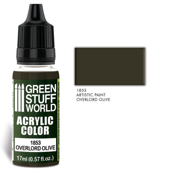 Green Stuff World - Acrylic Color OVERLORD OLIVE