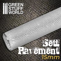 Green Stuff World - Rolling Pin Sett Pavement 15mm
