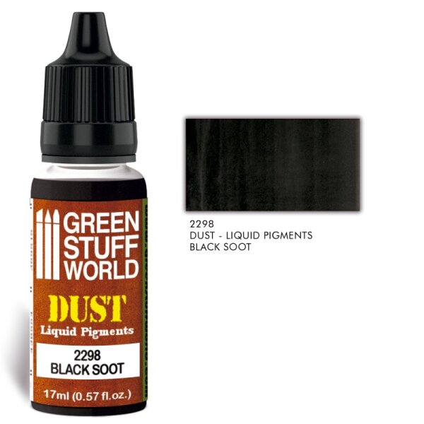 Green Stuff World - Liquid Pigments BLACK SOOT
