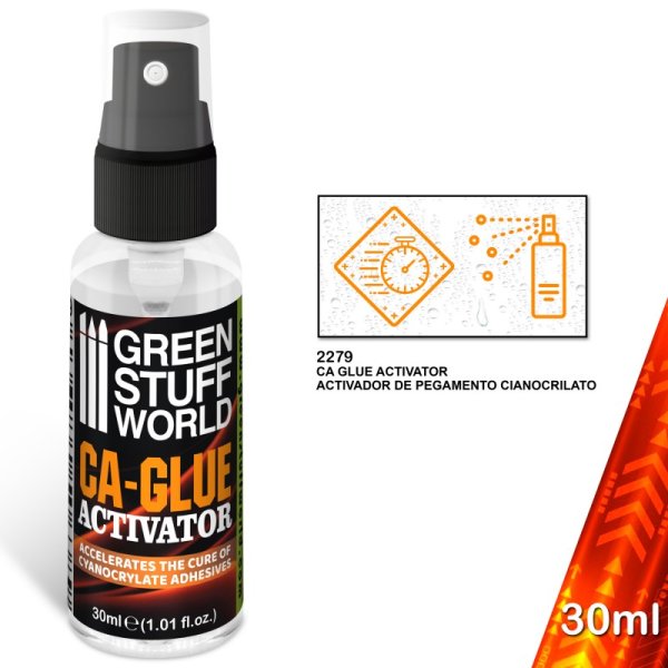 Green Stuff World - CA-Glue Activator - Cyanoacrylate Accelerator