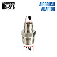 Green Stuff World - Airbrush Thread Adapter 1/4 to 1/8