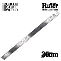 Green Stuff World - Stainless Steel RULER 30cm
