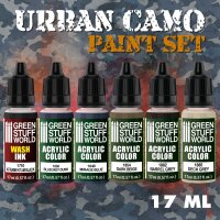 Green Stuff World - Paint Set - Urban Camo