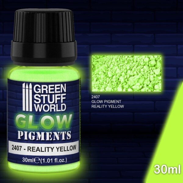 Green Stuff World - Glow in the Dark - REALITY YELLOW-GREEN