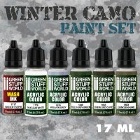 Green Stuff World - Paint Set - Winter Camo