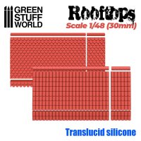Green Stuff World - Silicone Molds - Rooftops 1/48 (30mm)