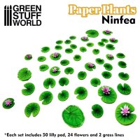 Green Stuff World - Paper Plants - Lilly Pads