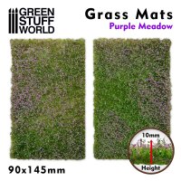 Green Stuff World - Grass Mat Cutouts - Purple Meadow