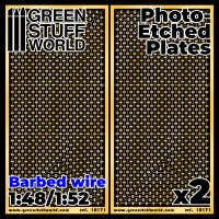 Green Stuff World - Photo-etched Plates - Barbed Wire
