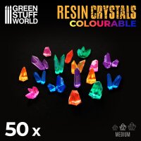 Green Stuff World - CLEAR Resin Crystals - Medium