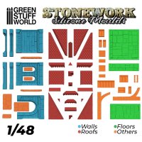 Green Stuff World - Silicone Moulds - Stonework