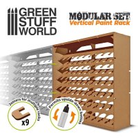 Green Stuff World - Modular Paint Rack - VERTICAL 17ml