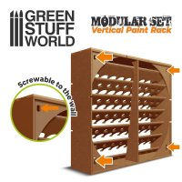 Green Stuff World - Modular Paint Rack - VERTICAL 17ml
