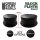 Green Stuff World - Round Block Plinth 8cm - Black