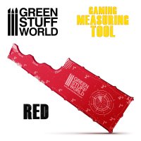 Green Stuff World - Gaming Measuring Tool - Red 8 inches