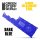 Green Stuff World - Gaming Measuring Tool - Dark Blue 8 inches