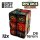 Green Stuff World - 12x D6 16mm Dice - Red Swirl