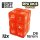 Green Stuff World - 12x D6 16mm Dice - Orange