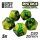 Green Stuff World - 5x D20 20mm Dice - Green Swirl