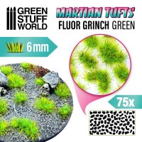 Green Stuff World - Martian Fluor Tufts - FLUOR GRINCH GREEN