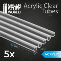 Green Stuff World - Acrylic Clear Tubes 5 mm
