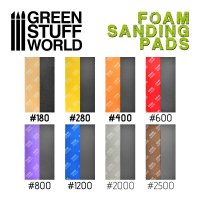 Green Stuff World - Foam Sanding Pads - FINE GRIT...