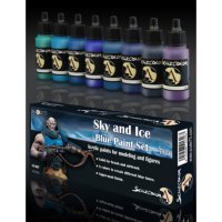 Scale 75 - Sky and Ice Blue Paint Set