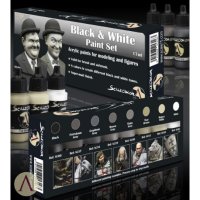 Scale 75 - Black and White Paint Set