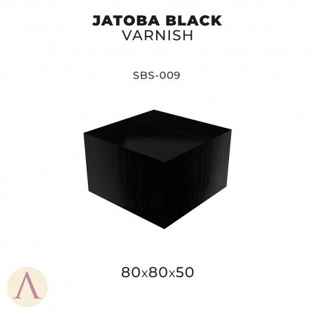 Scale 75 - Jatoba Black Varnish - 80X80X50
