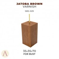 Scale 75 - Jatoba Brown Varnish - 35X35X70 Bust