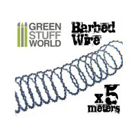 Green Stuff World - simulated BARBED WIRE - 1/48-1/52 (30mm)