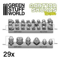 Green Stuff World - ALIEN Skulls Resin Set