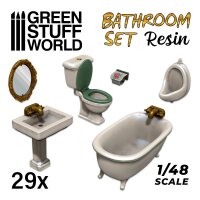 Resin Set Toilet and WC