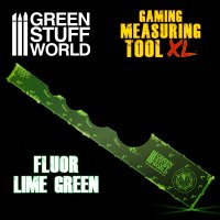 Green Stuff World - Gaming Measuring Tool - Fluor Lime...