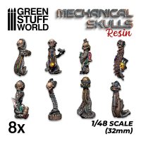Green Stuff World - Resin Mechanical Skulls