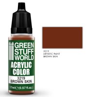 Green Stuff World - Acrylic Color BROWN SKIN