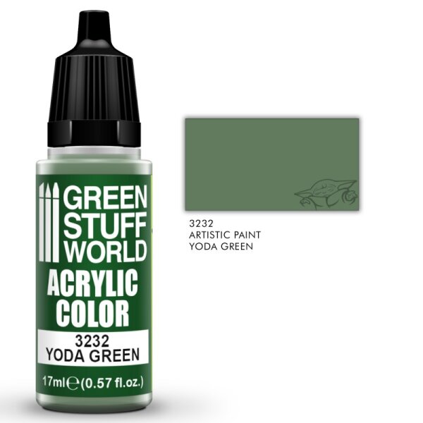 Green Stuff World - Acrylic Color YODA GREEN