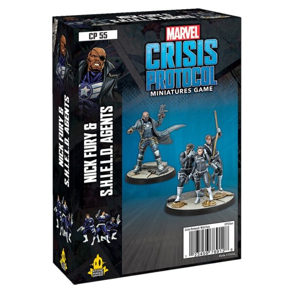 Marvel Crisis Protocol: Nick Fury Jr. and S.H.I.E.L.D Agents - Englisch