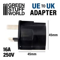 UE-UK plug adapter BLACK