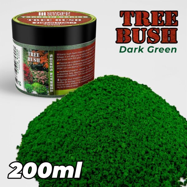 Green Stuff World - Tree Bush Clump Foliage - Dark Green - 200ml