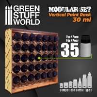 Green Stuff World - Modular Paint Rack - VERTICAL 30ml