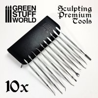 Green Stuff World - 10x Professional Sculpting Tools with...