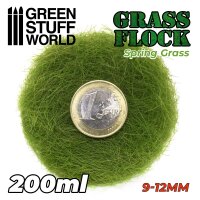 Green Stuff World - Static Grass Flock 9-12mm - SPRING...