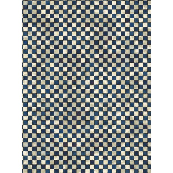 Playmats.eu - Checkered Tiles Two-sided rubber Play Mat - 44x60 inches / 112x152,5 cm