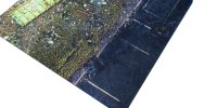Playmats.eu - Suburbs Two-sided rubber Play Mat - 44x60 inches / 112x152,5 cm