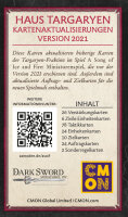 A Song of Ice & Fire - Haus Targaryen Kartenaktualisierungen - Deutsch