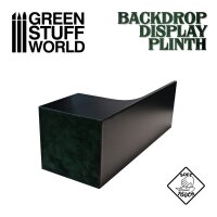 Green Stuff World - Backdrop Display Plinth 5x5x5cm Black