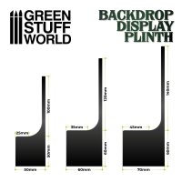 Green Stuff World - Backdrop Display Plinth 7x7x6cm Black