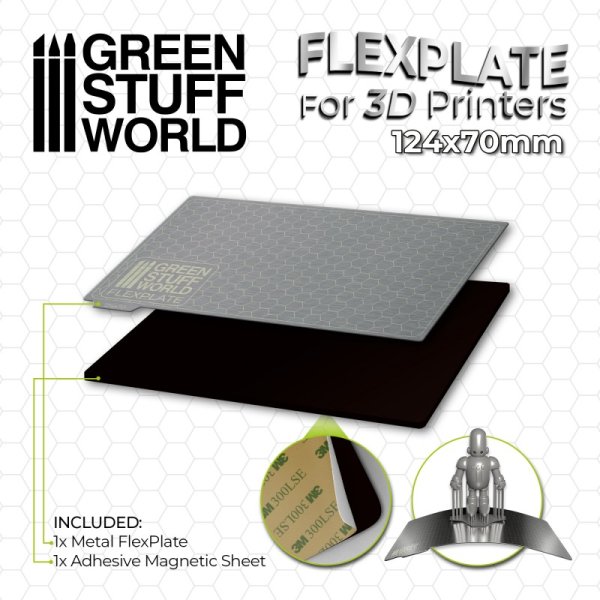 Green Stuff World Acrylic Molds - TriHex Paver